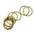 thumbnail image 3 of 10 Set 40mm Durable Jump Brass  Locking Split Key Rings - Perfect For Connecting Clasps  Charms  Links And More, 3 of 6