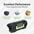 thumbnail image 4 of Compatible Lexmark 58D1H00 Toner Cartridge Black By Superink, 4 of 6