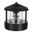 thumbnail image 1 of Erthree Garden Solar Lights, Outdoor LED Solar Lighthouse, Durable Rotatable Waterproof Solar Lights for Pathway (Black - L), 1 of 4