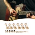 thumbnail image 4 of 6 Pieces Guitar Tuning Pegs Part Fitting Replacement Strings Fixator Golden Tuner Peg Key Modified Component String Instrument Components, 4 of 6
