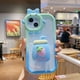 thumbnail image 1 of Beautiful Cartoon Photo Frame & Soft Silicone Phone Case Set for iPhone 14/13/12/11 (Plus & Pro), 1 of 3