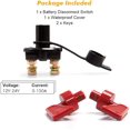 thumbnail image 5 of Battery Disconnect Switch Isolator Cut OFF Power Kill Switch for Marine Car Boat RV ATV Vehicles, 5 of 5