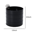 thumbnail image 3 of Jewelry Organizer, Small Jewelry Storage Box Earring For Women, 4-Layer Rotating Travel Jewelry Tray Case With Lid For Bracelets Rings Bracelets, 3 of 6