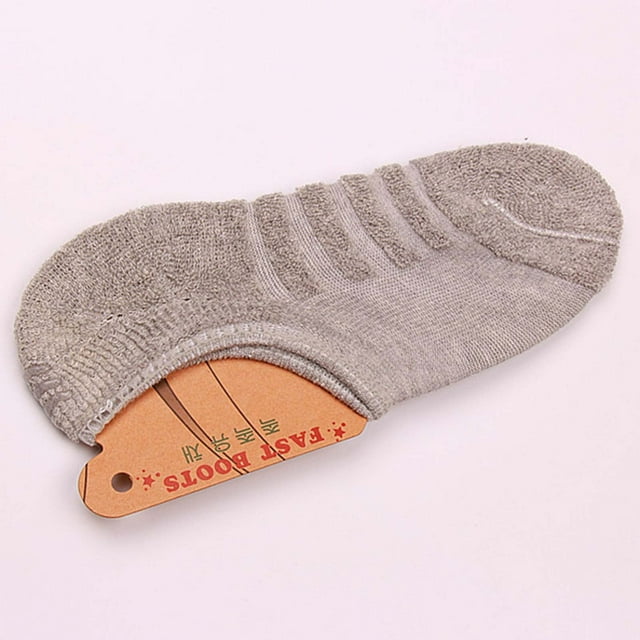 Chaussettes Grises pour Femmes Adultes Adolescents Été Ultra Fines Respirantes Tendance Rétro