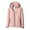 Pink, variant on Elainilye Fashion Women's Waterproof Ski Jacket Clearance Detachable Cap And Windproof Thick Three-in-one Jacket Activewear Jacket Trench Coat