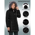 thumbnail image 7 of Wantdo Women's Puffer Jacket Windproof Winter Coat Stylish Winter Parka Jacket Black L, 7 of 7
