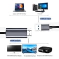 thumbnail image 2 of USB to HDMI Cable, Built-in Drivers, 6FT USB A to HDMI Male Cable HD 1080P Monitor Converter Cord with Audio for Desktop, Laptop, Monitor, Projector, HDTV Compatible with Windows 8/8.1/10/11, 2 of 8