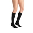 thumbnail image 1 of JOBST Opaque Compression Stockings, 30-40 mmHg, Knee High, Closed Toe, Classic Black, Small, 1 of 4