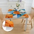 thumbnail image 2 of WYYP Geometric Abstract Art Square Tablecloth Washable for Home Kitchen Outdoor Decoration 100% Polyester Fiber 40*40, 2 of 8