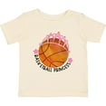 thumbnail image 3 of Inktastic Basketball Princess Tiara Girls Baby T-Shirt, 3 of 5