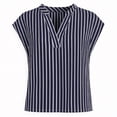 thumbnail image 1 of Blusa George para Mujer, Manga Corta Marino Talla Ch, 1 of 4