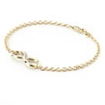 thumbnail image 2 of Galaxy Gold 14k Solid Gold Infiniti Bracelet with Natural Diamonds, 2 of 4