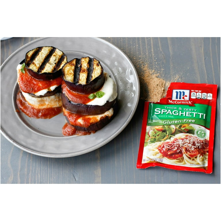 McCormick Gluten-Free Thick & Zesty Spaghetti Sauce Mix, 1.37 oz 
