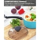thumbnail image 4 of Cook N Home Juego de utensilios de cocina antiadherentes de cerámica de 10 piezas: ollas, sartenes, horno holandés, cacerolas, sartenes y tapas - Turquesa, 4 of 5