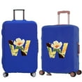 thumbnail image 1 of Luggage Cover Travel Suitcase Protective Cover for Trunk Case 18 ''-28 '' Foldable Elastic Suitcase Cover Floral Lettern Pattern 8floral W S, 1 of 6