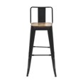 thumbnail image 4 of Banco Desayunador con respaldo Top Living K2WOOD, 4 of 6