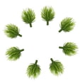thumbnail image 5 of Oiur 20Pcs Fake Pine Needle Realistic No Watering Artificial Pine Leaves DIY Flowers Arrangement Simulation Pine Branch Wedding Party Decor, 5 of 8