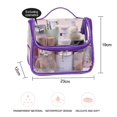 thumbnail image 2 of Bolsa de cosméticos transparente de PVC, de la mano con una simple bolsa de lavado impermeable para almacenamiento de viaje., 2 of 5