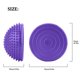thumbnail image 4 of Tbest Pelota De Yoga De PVC,Medias Inflables De PVC Bolas De Yoga Punto De Masaje Fitball Ejercicios Entrenador Fitness Balance Ball(Púrpura) Ecomeon no, 4 of 5