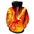 thumbnail image 3 of Sudadera con capucha de pájaro fénix de fuego a la moda, sudadera con capucha con estampado 3D de fénix llameante para hombre y mujer, ropa de calle, jerséis, sudaderas con capucha, ropa para niños, 3 of 4