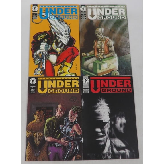Underground #1-4 VF/NM complete series Andrew Vachss ; Dark Horse