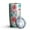 Pioneer Flower Floral-3, variant on 20oz Tumblers Pioneer Flower Floral Print Pattern Stainless Steel Vacuum Insulated Double Wall Travel Tumbler Cups Mug with Lid and Straw,Cleaning Brush for Cold & Hot Drinks