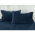 Great Bay Home Extra Soft Cozy Velvet Plush Sheet Set. Deluxe Bed Sheets with Deep Pockets