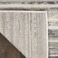 thumbnail image 3 of Nourison Serenity Home Modern Abstract Indoor Area Rug Ivory Grey Blue 5'3" x 7'3", 3 of 8
