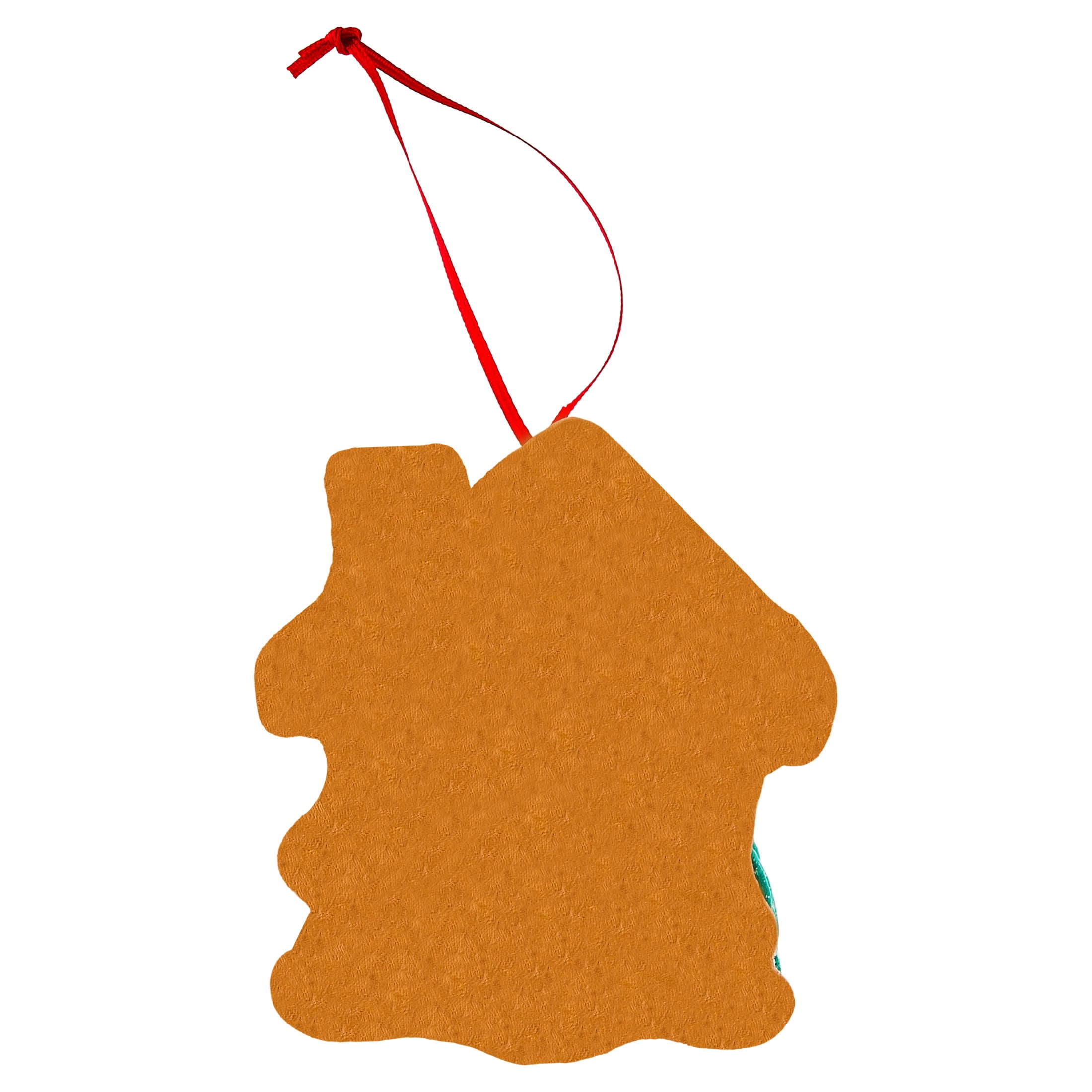 Multicolor Clay Dough Gingerbread House Christmas Ornament, 3.8", by Holiday Time