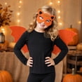 thumbnail image 5 of Set Orange Bat Themed Non Woven 2 Piece All Ages Kit for Halloween Dress Up Party and Trick Or Treat Events, 5 of 6