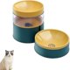 thumbnail image 1 of Dispensador automático de comida para gatos y dispensador automático de agua para gatos, juego 2 en 1, comederos y bebederos para gatos y perros, capacidad de 1l Hy, 1 of 5