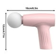 thumbnail image 2 of Massage Apparatus Mini Fascia Deep Tissue Small Massager - Portable, AI Chip, Lightweight, Compact Design, Pink, for Muscle Recovery, Easy Handling, Gift for Women, 2 of 7