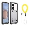 thumbnail image 1 of Funda impermeable IP68 para iPhone 13, 12, 11 Pro Max, cubierta de natación de buceo para Samsung S22, Xiaomi 11, Huawei onePlus, Capa completa a prueba de golpes Fivean unisex, 1 of 2