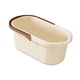 thumbnail image 2 of Cubo para fregar, cesto para ropa plegable con asa, cesto de almacenamiento rectangular para café grande, 2 of 9