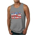 thumbnail image 3 of cllios 4th of July Tank Tops for Men Patriotic Red White and Blue Graphic Tees Summer Casual Crewneck Top Muscle Sleeveless T Shirt Vest, 3 of 6