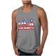 thumbnail image 2 of Camiseta sin mangas de cuello redondo para hombre, ropa de ocio, fitness, para el hogar, pijamas, camiseta con estampado de moda a color, blusa deportiva de poliéster para hombre, 2 of 5