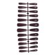 thumbnail image 1 of Soidarity 24 Uds uñas postizas CoffinPress-on diseño barniz Extra largas puntas de uñas artificiales suministro de manicura accesorios para Arte de uñas TYPE1, 1 of 6