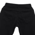 thumbnail image 3 of Hombres Vintage Slimny Pantalones Ripped Pantalones Rectos Pantalones De Mezclilla Cónicos De Media Pantalones Negro Hugo Vaqueros desgastados, 3 of 10
