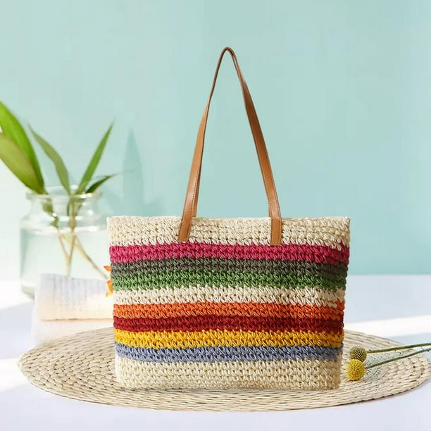 White store rattan purse