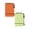 Orange*1+Light Green*1, variant on Clearance! 50 Blank 2Pc Notebooks (100 Pages) Per Notebook Planner Spiral Notebook