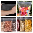 thumbnail image 4 of Bolsas selladas con cremallera gruesa, bolsa de almacenamiento de plástico transparente para joyería pequeña, embalaje de alimentos, bolsa de sellado con cremalleras reutilizables, venta al por mayor, 4 of 4