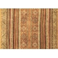 thumbnail image 1 of Ahgly Company Indoor Rectangle Abstract Brown Modern Area Rugs, 8' x 12', 1 of 4