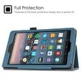 thumbnail image 4 of Case for Fire 7 Tablet (9th Generation, 2019 Release) - Fintie Slim Fit PU Leather Standing Folio Protective Cover, 4 of 7