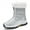 Silver, variant on YOURDIARY Women's Mid-Calf Winter Snow Boot Outdoor Waterproof Cold Weather Faux Fur Boots