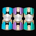 thumbnail image 5 of Armadura mecánica de giroscopio con punta de dedo, juguete de descompresión EDC de metal de cobre puro, juguete de dos páginas de metal, 5 of 5
