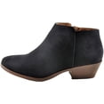 thumbnail image 2 of Soda Mug Womens Faux Suede Casual Zip Booties, 2 of 5