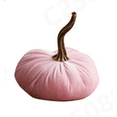 thumbnail image 4 of Handmade Pink Velvet Pumpkin Decor 2025 - 4.3in Plush Fall Decorations for Halloween, Thanksgiving Table Centerpiece & Year-Round Home Accents, 4 of 4
