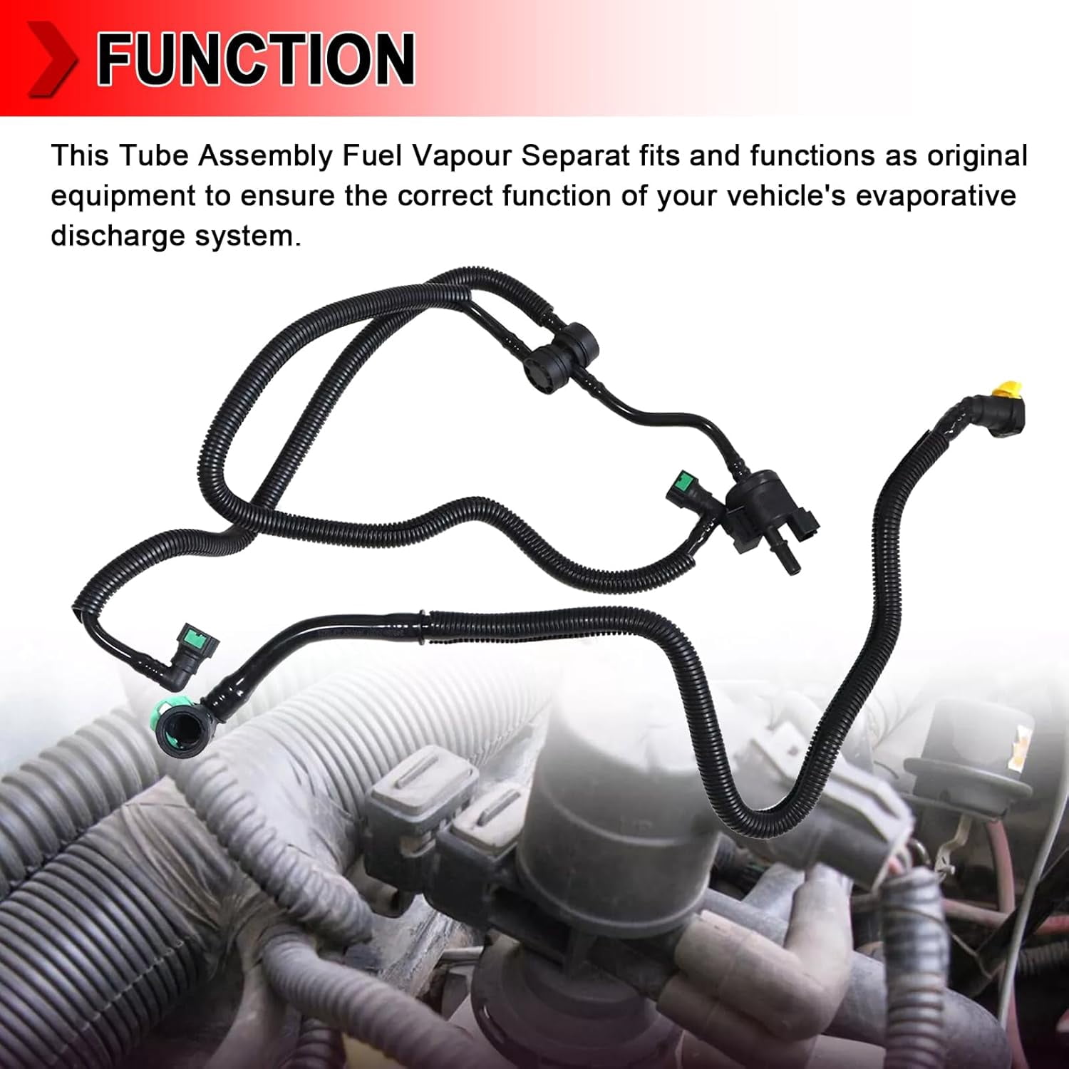 Vapor Canister Purge Valve, F2GZ-9D289-A F2G3-9D289-BA Vapor Canister Purge Solenoid Valve Assembly Fit for Ford Edge 2015-2019, Lincoln MKX 2016-2018, MKZ 2017-2020, Nautilus 2019-2023