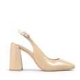 thumbnail image 1 of Zapatillas para Dama Tacones para Mujer Davenia de Piel Beige, 1 of 5
