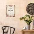 thumbnail image 4 of Metal Signs Proverbs 16 9 Bible Verse Wall Art Christian Wall Art Scripture Poster Bible Quote Poster Decorations for Living Room Print for Bedroom Picture Painting (8x12 in), 4 of 5